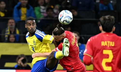 Suedia Romania, Radu Dragusin Alexander Isak (Sportpictures) jpg