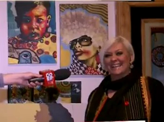 Monica Anghel a fost pictată de fratele ei, Alex (captură: Acasă TV)