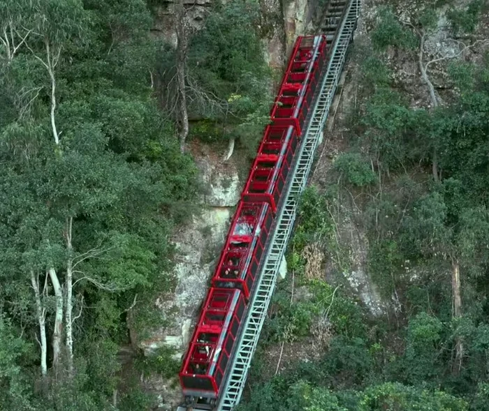 Scenic Railway din Australia FOTO: captura instagram