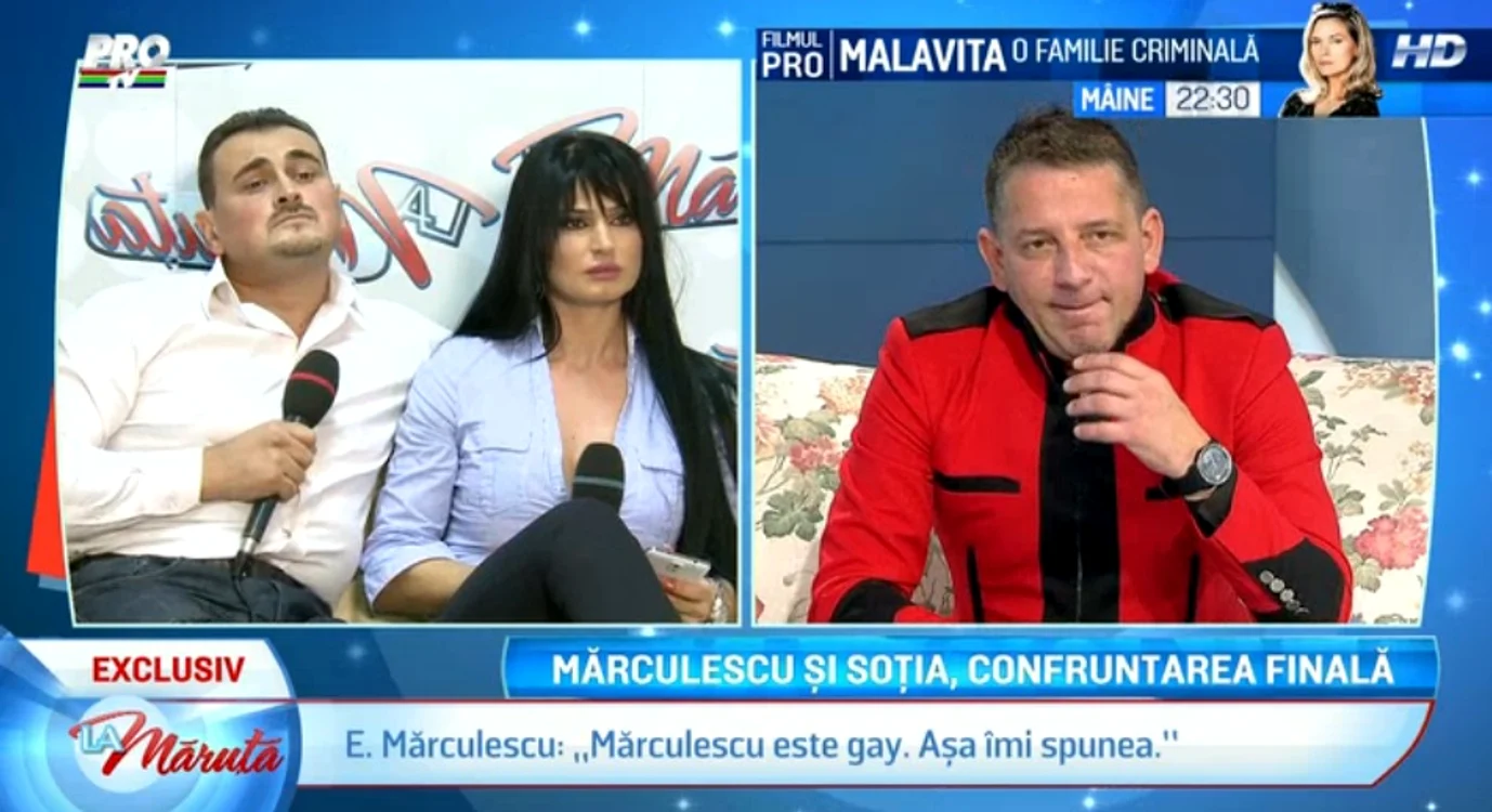 Ella şi-a adus noul iubit în emisiune, să-l vadă şi soţul