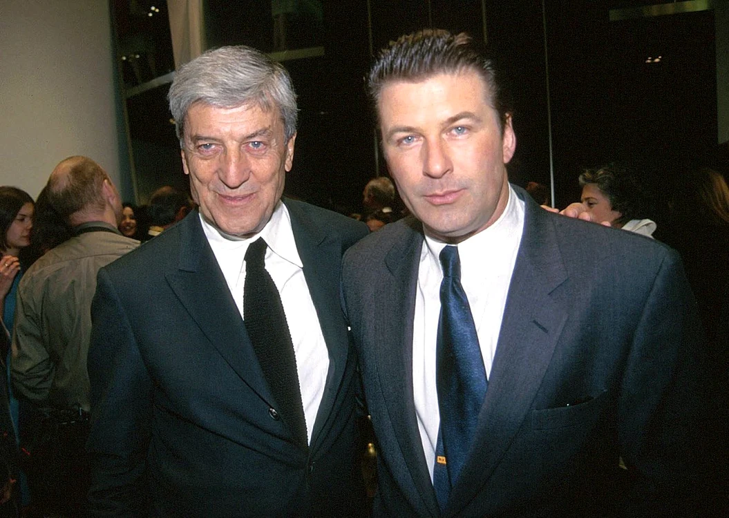 Nino Cerruti si Alec Baldwin