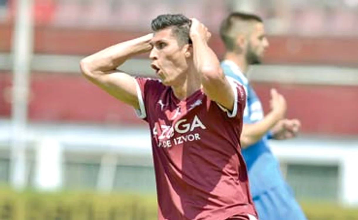 
    Rapidiştii nu se pot bucura pe deplin de promovareFoto: sportpictures.eu  