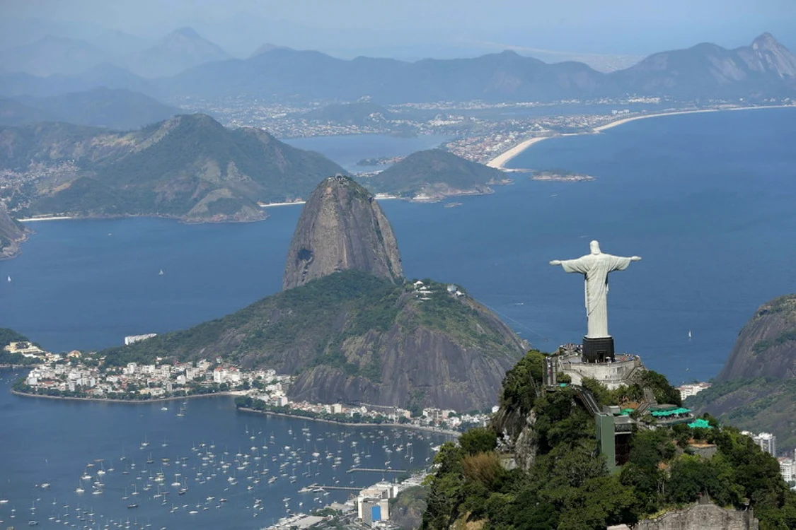 Statuia Hristos Mantuitorul din Rio de Janeiro FOTO EPA-EFE