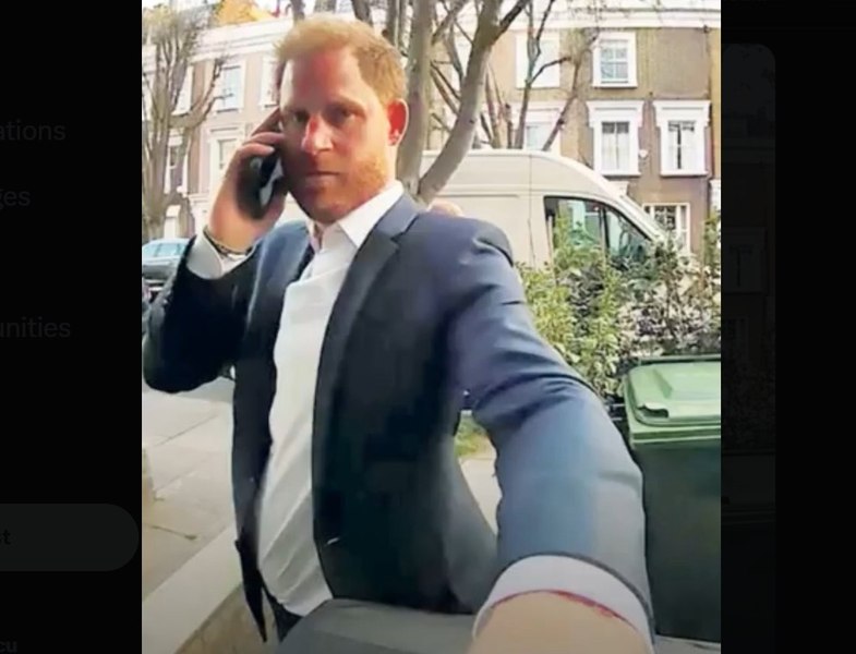 Prințul Harry a sunat la ușa greșită, în timp ce încerca să viziteze un prieten din Londra. „Am fost șocați să vedem pe cameră că era el”