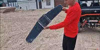 Fragment de drona gasit pe o plaja din Eforie Nord FOTO captura video YouTube /ZIua de Constanta
