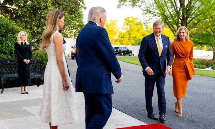 Melania și Donald Trump și Willem și Maxima ai Olandei profimedia 1090779872 jpg