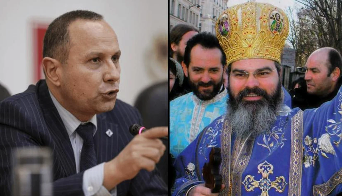 Aurelian Pavelescu îl acuză pe Episcopul Hușilor că nu știe teologie FOTO: Aurelian Pavelescu