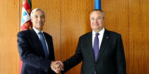 Ciucă, întâlnire cu ministrul afacerilor externe al Republicii Portugheze FOTO: gov.ro