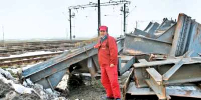 Paznicul Gheorghe Marin şi prada pe care a interceptat-o