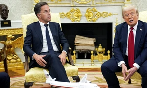 Mark Rutte Trump Biroul Oval FOTO EPA EFE jpg