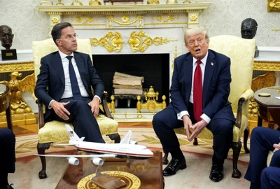 Mark Rutte Trump Biroul Oval FOTO EPA EFE jpg