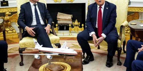 Mark Rutte Trump Biroul Oval FOTO EPA EFE jpg