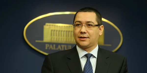 Victor Ponta la Palatul Victoria FOTO Marian Iliescu