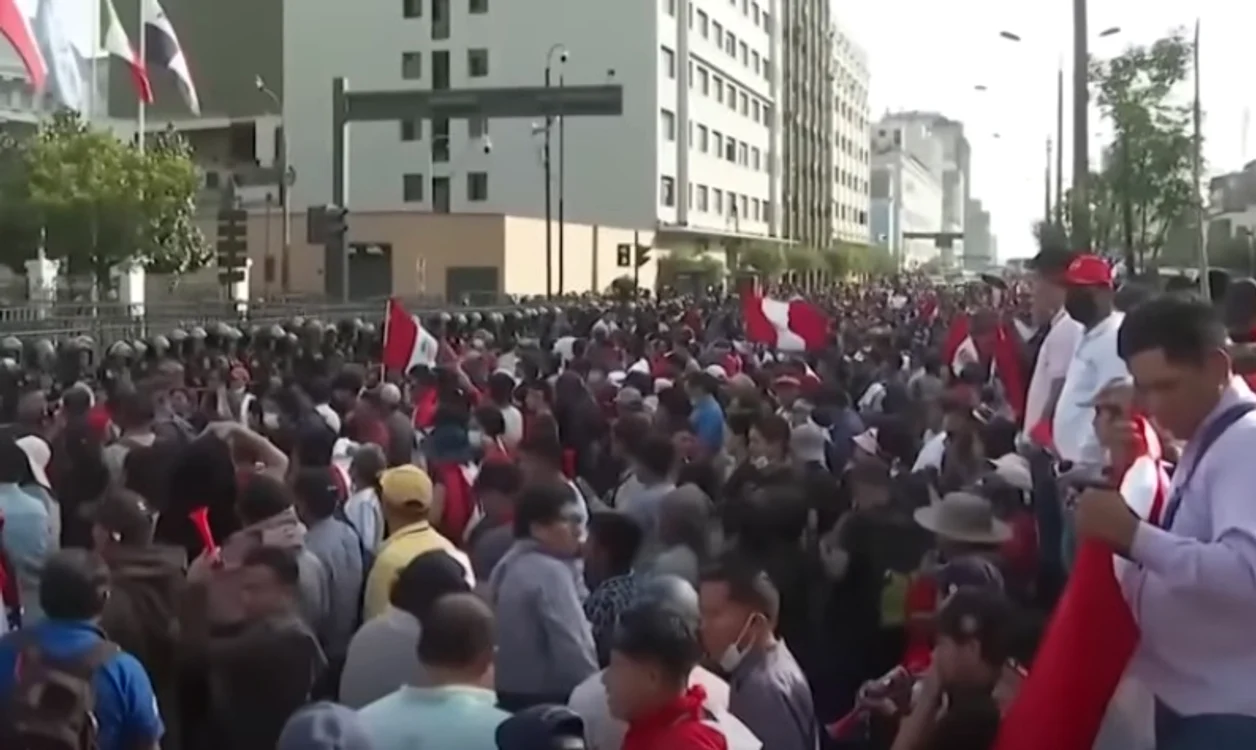 Proteste masive în Peru. Foto Arhiva Adevărul