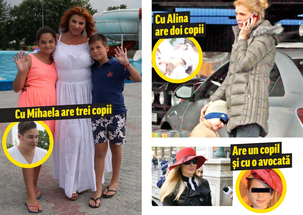 Cristi Borcea are în prezent șase copiii. În octombrie 2014, fostul acționar dinamovist a recunoscut-o și pe Carolyn (9 ani), fetița pe care o are cu avocata Simona Dana Voiculescu