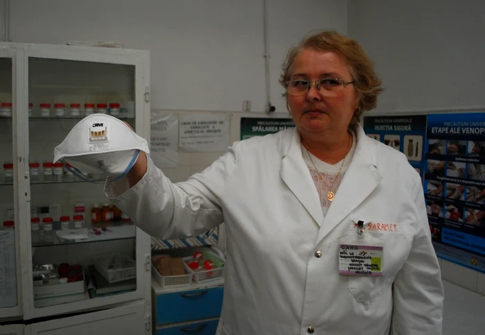 Virginia Şaramet, asistentă medicală