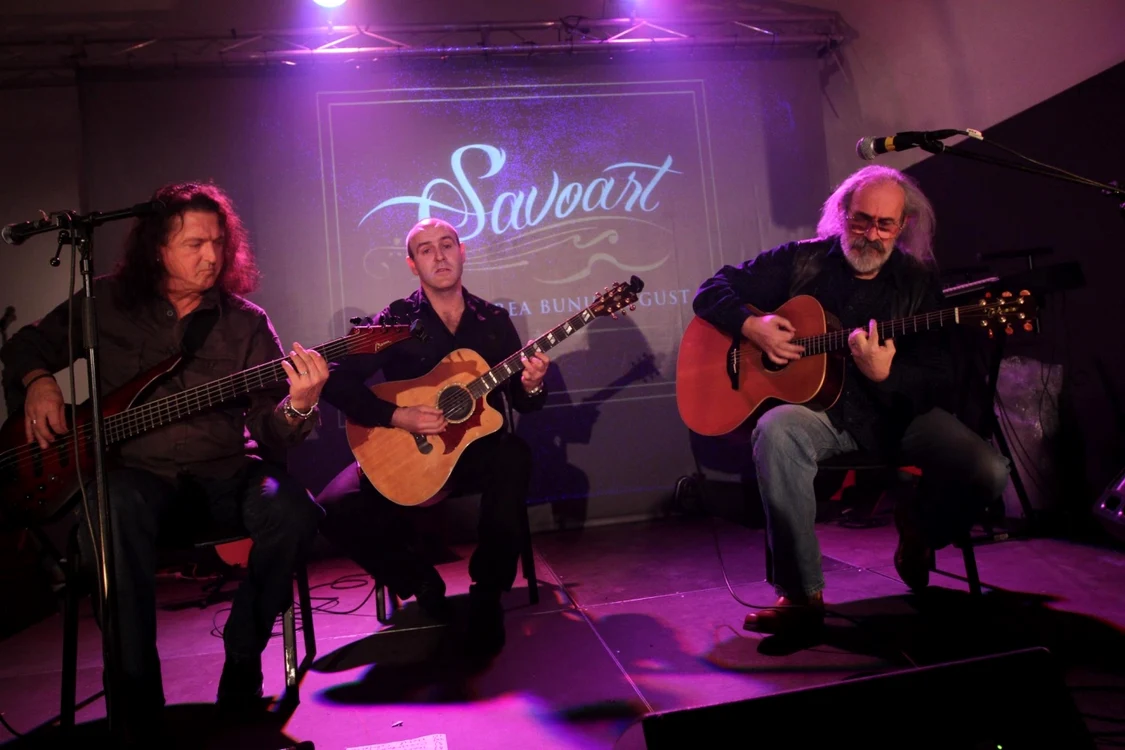 Trioul de bază din Stepan Project: Dixie Krauser, Horia Crişovan şi Ilie Stepan