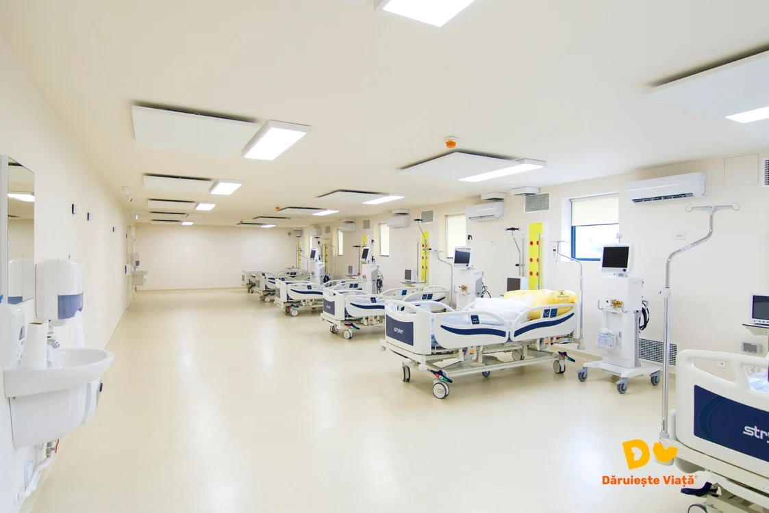Investiţia de la spitalul modular a fost de 2,7 milioane de euro FOTO Facebook Dăruieşte Viaţă