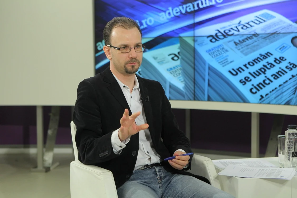 Mihai Poliţeanu, unul dintre liderii Iniţiativa România