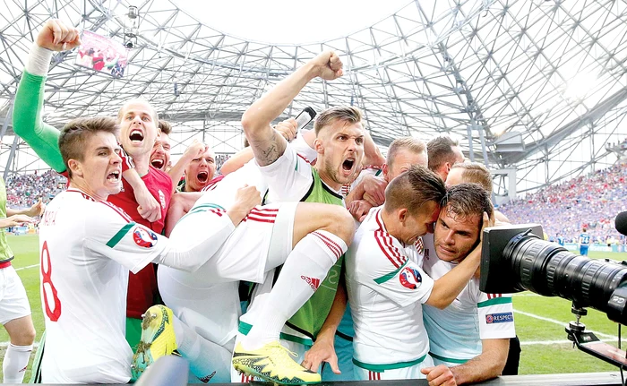 
    Fanii maghiari s-au bătut cu forţele de ordine francezeFoto: AP  