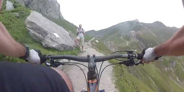 mountain bike FOTO Youtube/Cristian Bîscă