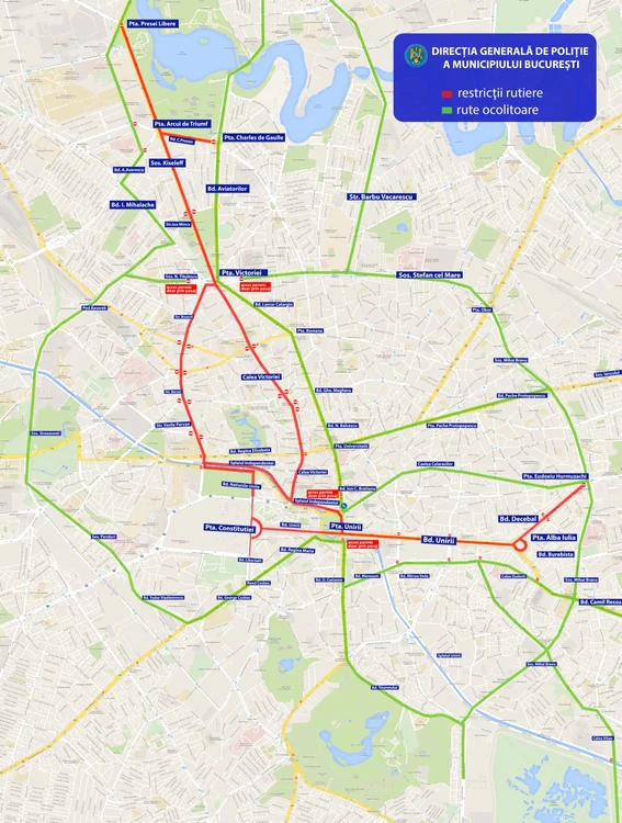 Hartă maraton