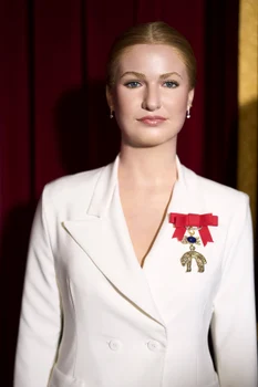 Prințesa Leonor la Muzeul madrilen de ceară, Profimedia