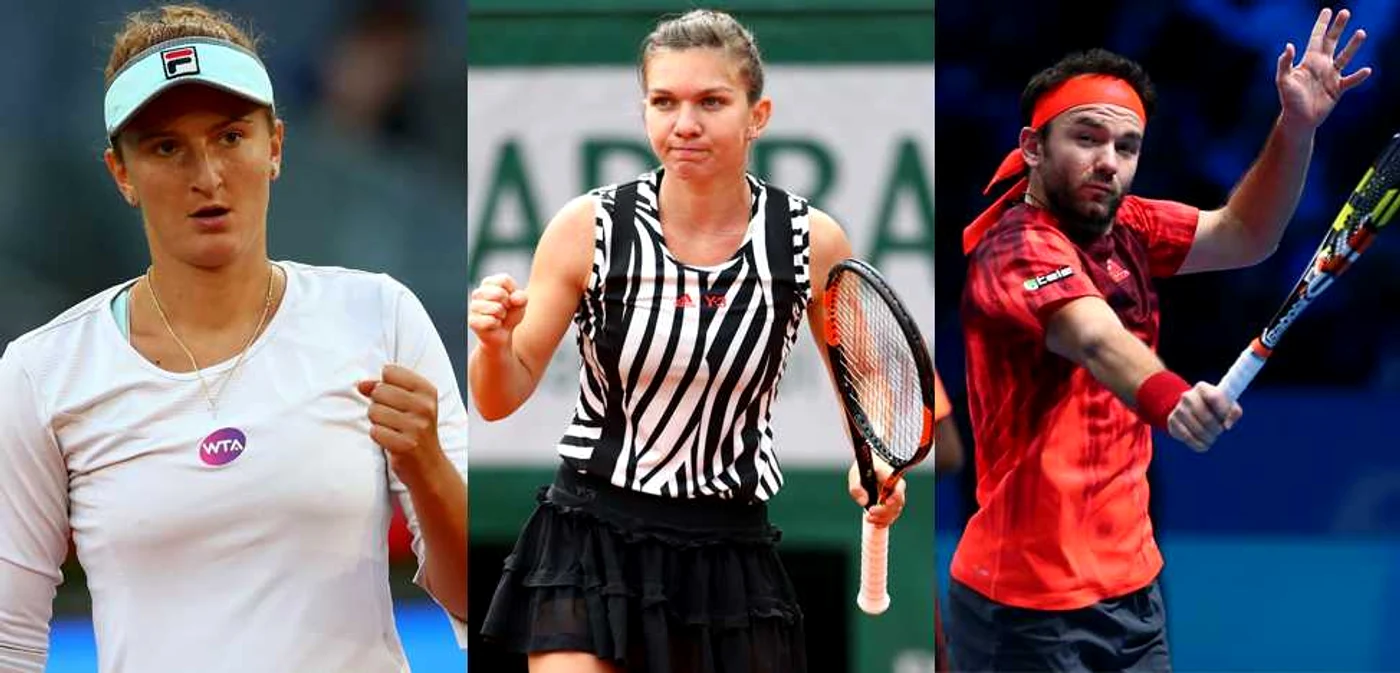 Irina Begu, Simona Halep şi Florin Mergea
