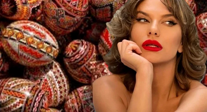 Ouă vopsite natural de Anna Lesko / foto: colaj Click!