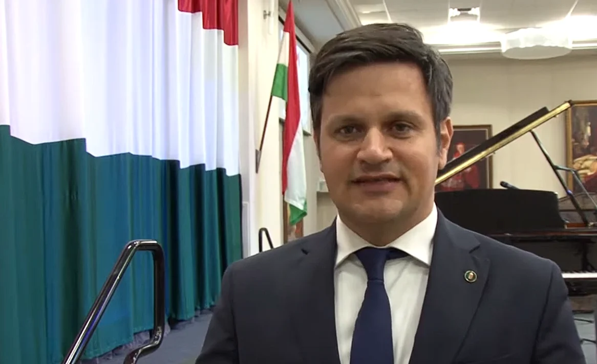  Bálint Ódor. FOTO Captură Magyar Képek - Kanadai Magyar TV