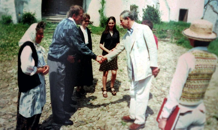 Prințul Charles al Marii Britanii, în vizită la Viscri