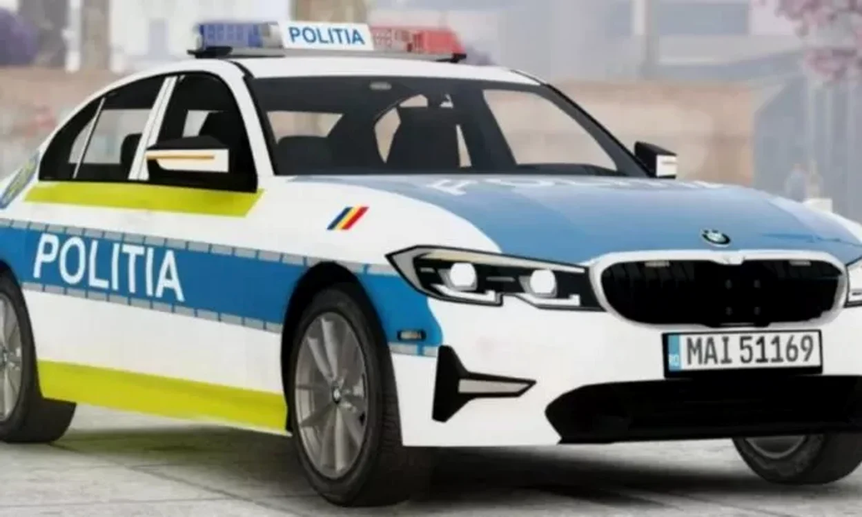 Mașinile BMW 320 xi ale Poliției Române