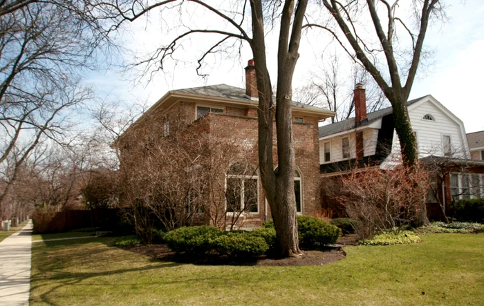 Casa în care a crescut Hillary Clinton în Park Ridge FOTO NPR