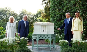 Regele Charles, primit de Trump la vizita în SUA FOTO Profimedia 