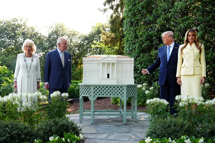 Regele Charles, primit de Trump la vizita în SUA FOTO Profimedia 