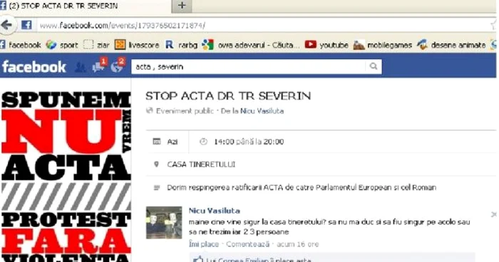 Spune"NU" ACTA