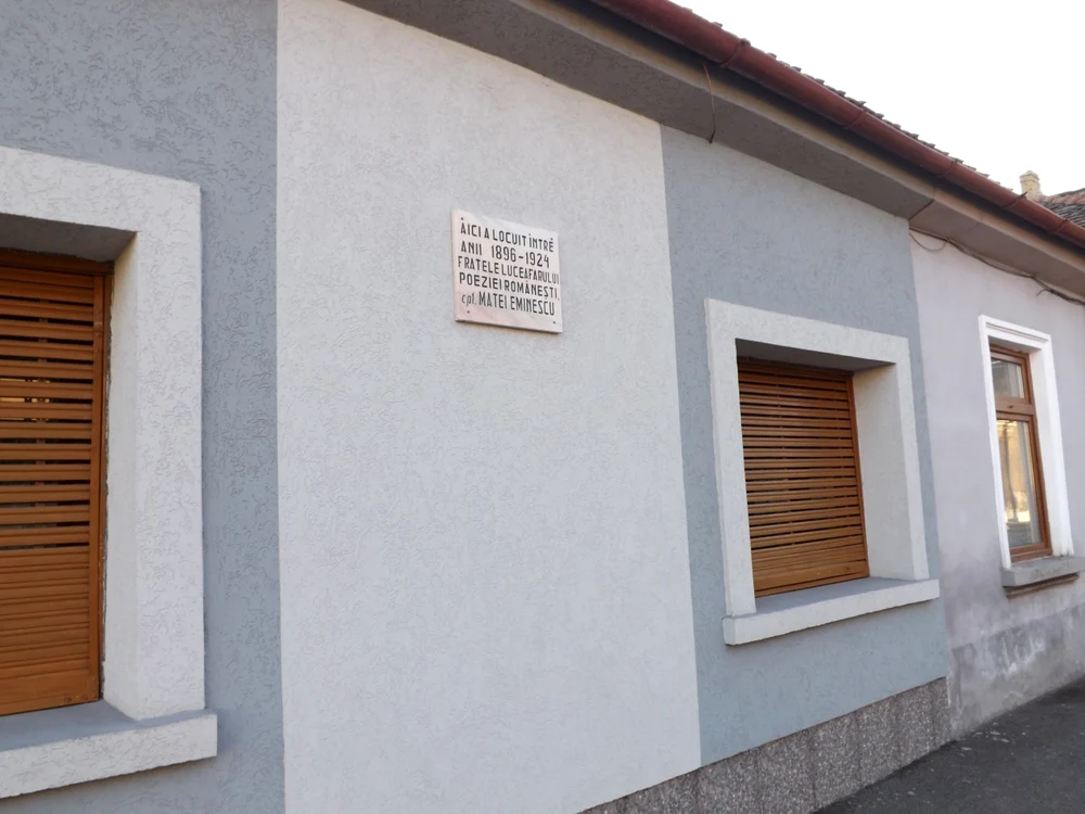 Casa unde a locuit fratele poetului Mihai Eminescu la Turnu Severin FOTO Corina Macavei