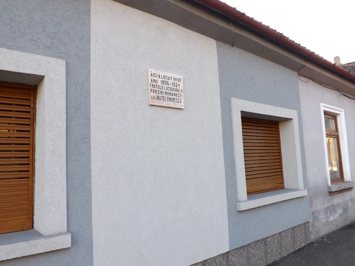 Casa unde a locuit fratele poetului Mihai Eminescu la Turnu Severin FOTO Corina Macavei