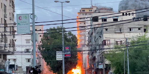 Război în Israel Schimb de rachete între Hamas și Israel FOTO Profimedia (2) jpg