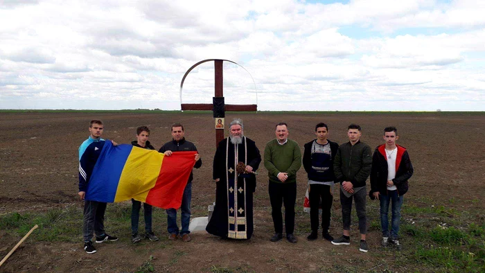 Cei care au participat la sfințirea ei FOTO Cristian Stoica