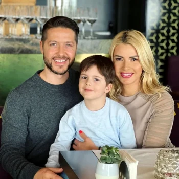 Jorge și soția lui, Ramona, au împreună un băiețel, pe David