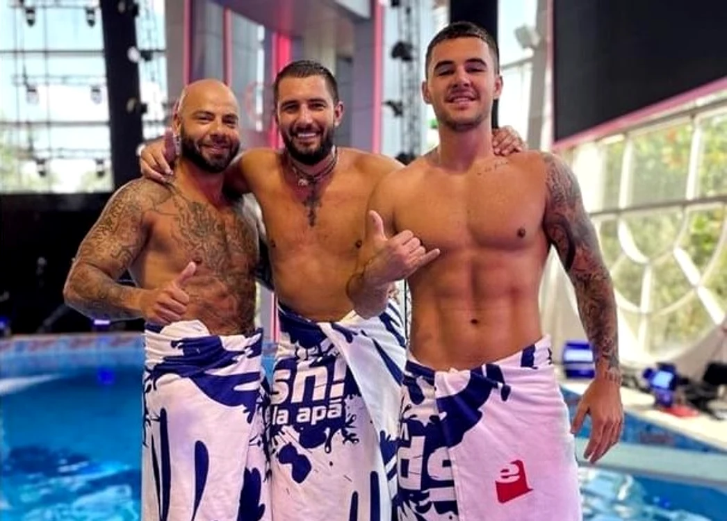 
    Giani Kiriță, Cătălin Cazacu și Mario Fresh, ultimele nume din distribuția show-ului ”Splash! Vedete la apă”foto: Antena 1  