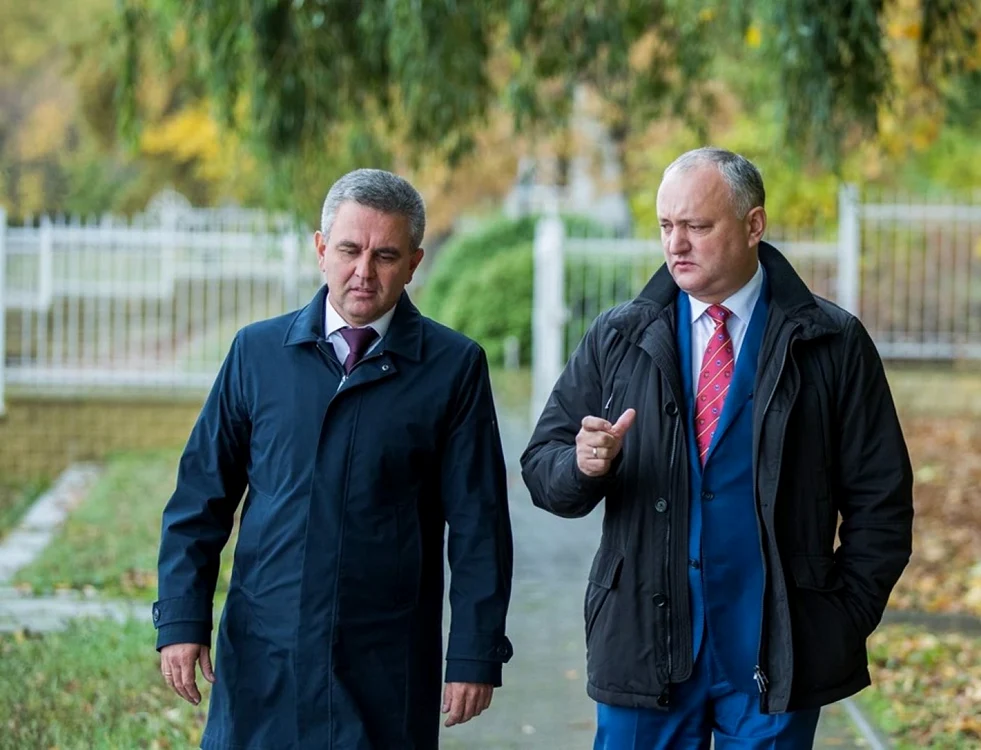 Igor Dodon si Vadim Krasnoselskii president.gospmr.ru