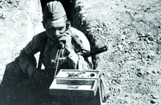 Linie de apărare a trupelor sovietice (© Getty Images)