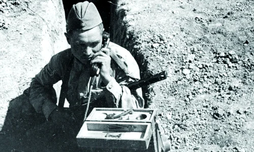 Linie de apărare a trupelor sovietice (© Getty Images)