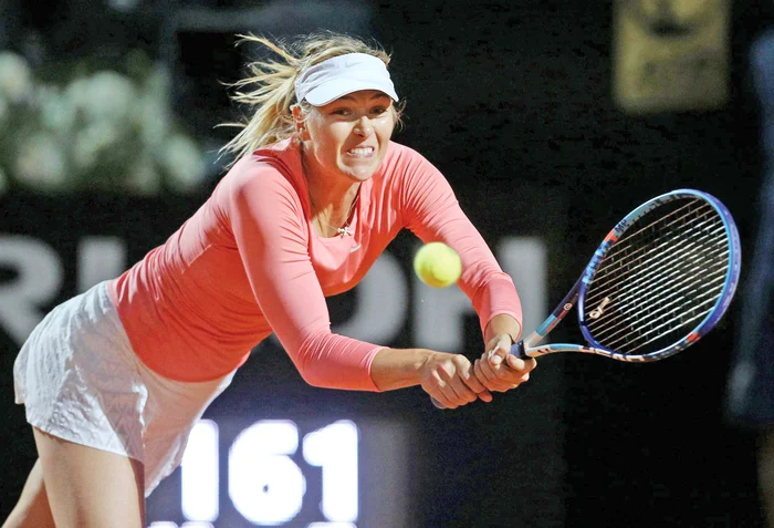 Şarapova vizează  titlul la Roland  Garros