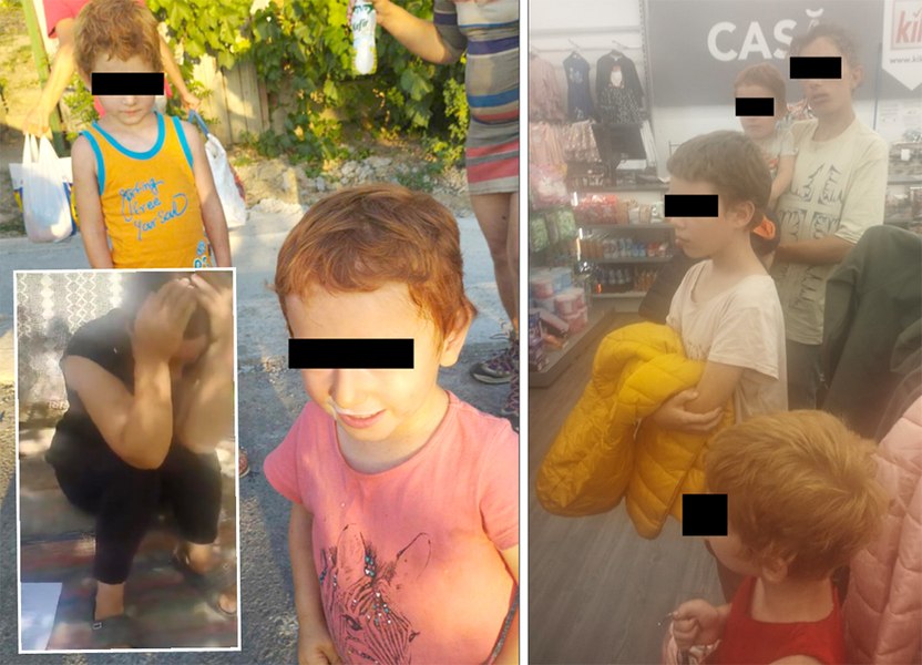 Imaginea groazei la Vaslui: Copii pișcați de purici, murdari și flămânzi. Părinții nu vor să muncească și trăiesc din alocații