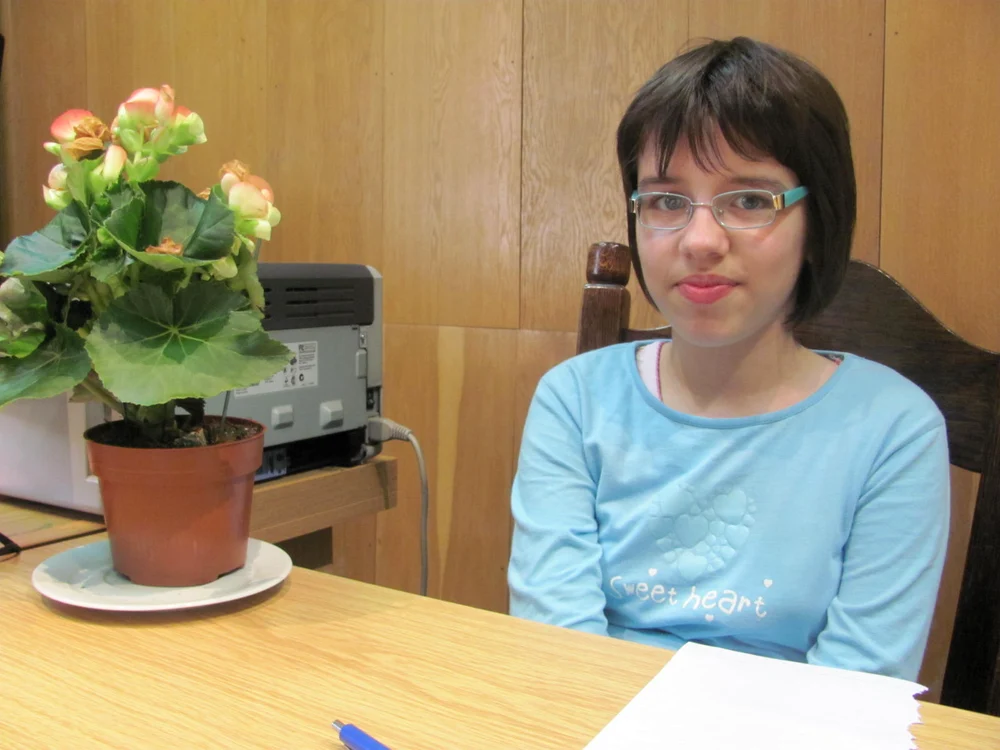 Miruna Bărbulescu, un copil minunat care traieste in lumea cartilor