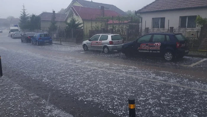 Natura s-a dezlănţuit în Zalău FOTO Andreea Vilcovschi