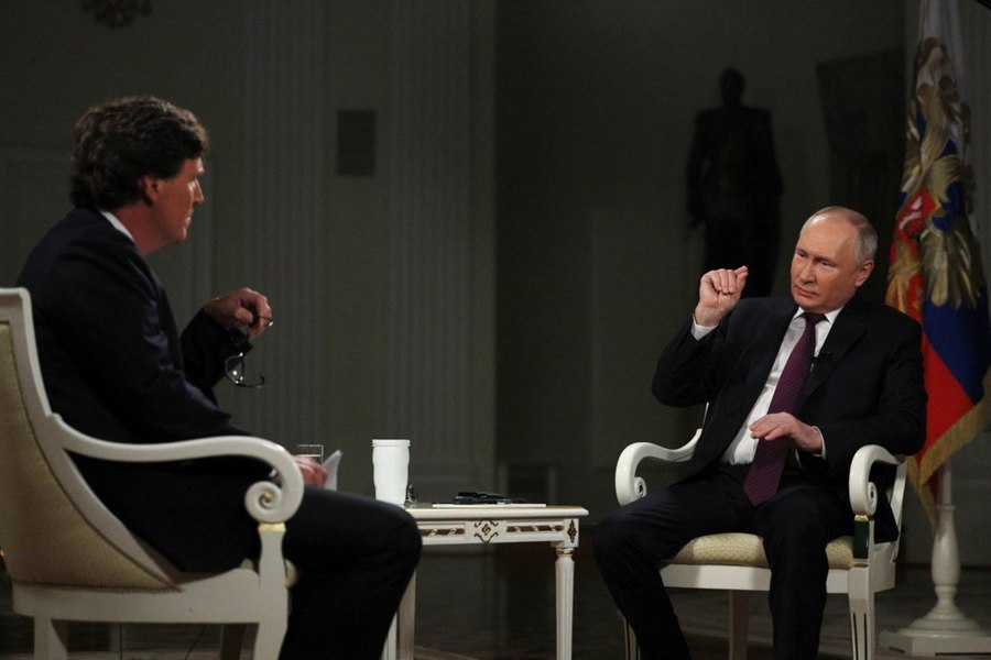 Putin, chestionat în legătură cu Transilvania de către Tucker Carlson: răspunsul liderului de la Kremlin